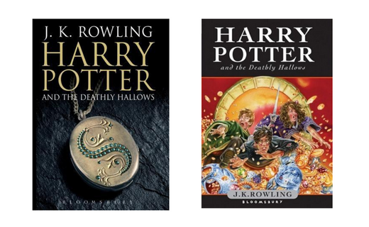 use good design to appeal to the right market - harry potter books adult childern
